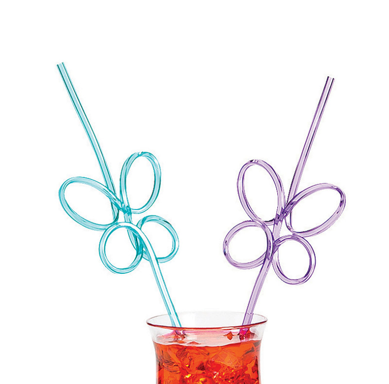 Butterfly Shaped Straw